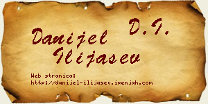 Danijel Ilijašev vizit kartica